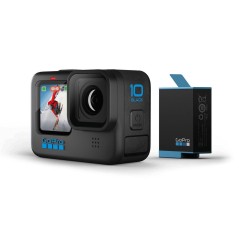 "GoPro Hero10 Black Action Sports Camera - Ultimate 5.3K Resolution & HyperSmooth 4.0 | CHDHX-102-RT"